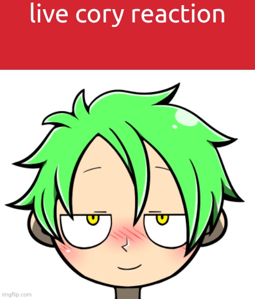 live cory reaction | image tagged in memes,keep calm and carry on red | made w/ Imgflip meme maker