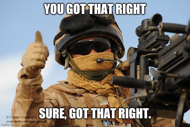 You Got That Right!!!! | YOU GOT THAT RIGHT SURE, GOT THAT RIGHT. | image tagged in you got that right | made w/ Imgflip meme maker