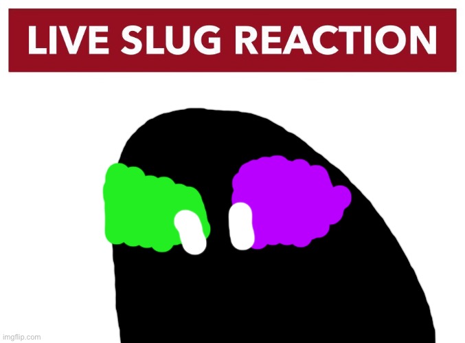 asoulus | image tagged in live slug reaction | made w/ Imgflip meme maker