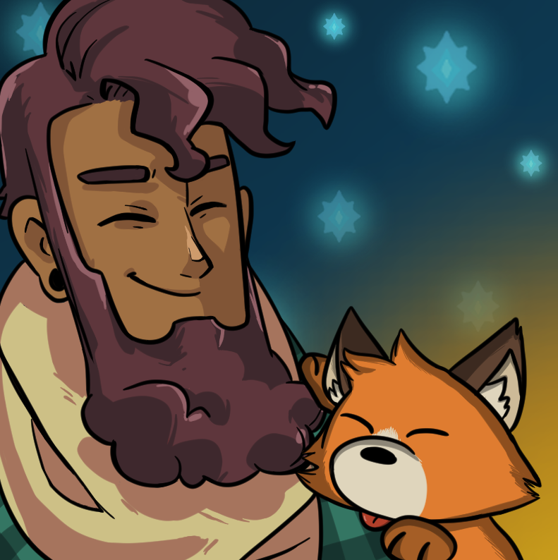 High Quality theo with a foxo Blank Meme Template