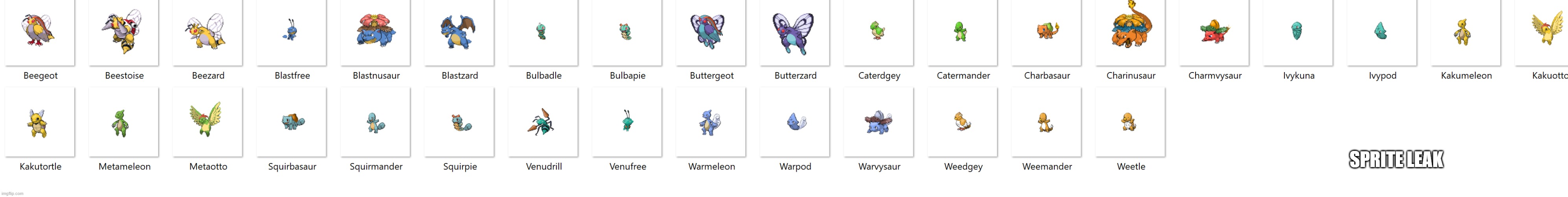 SPRITE LEAK | made w/ Imgflip meme maker