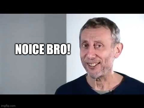 noice | NOICE BRO! | image tagged in noice | made w/ Imgflip meme maker