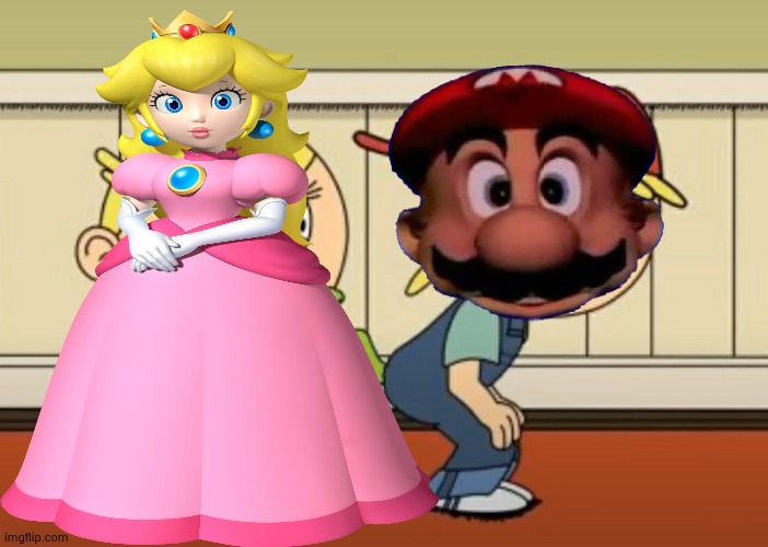 Mario farting on peach | made w/ Imgflip meme maker