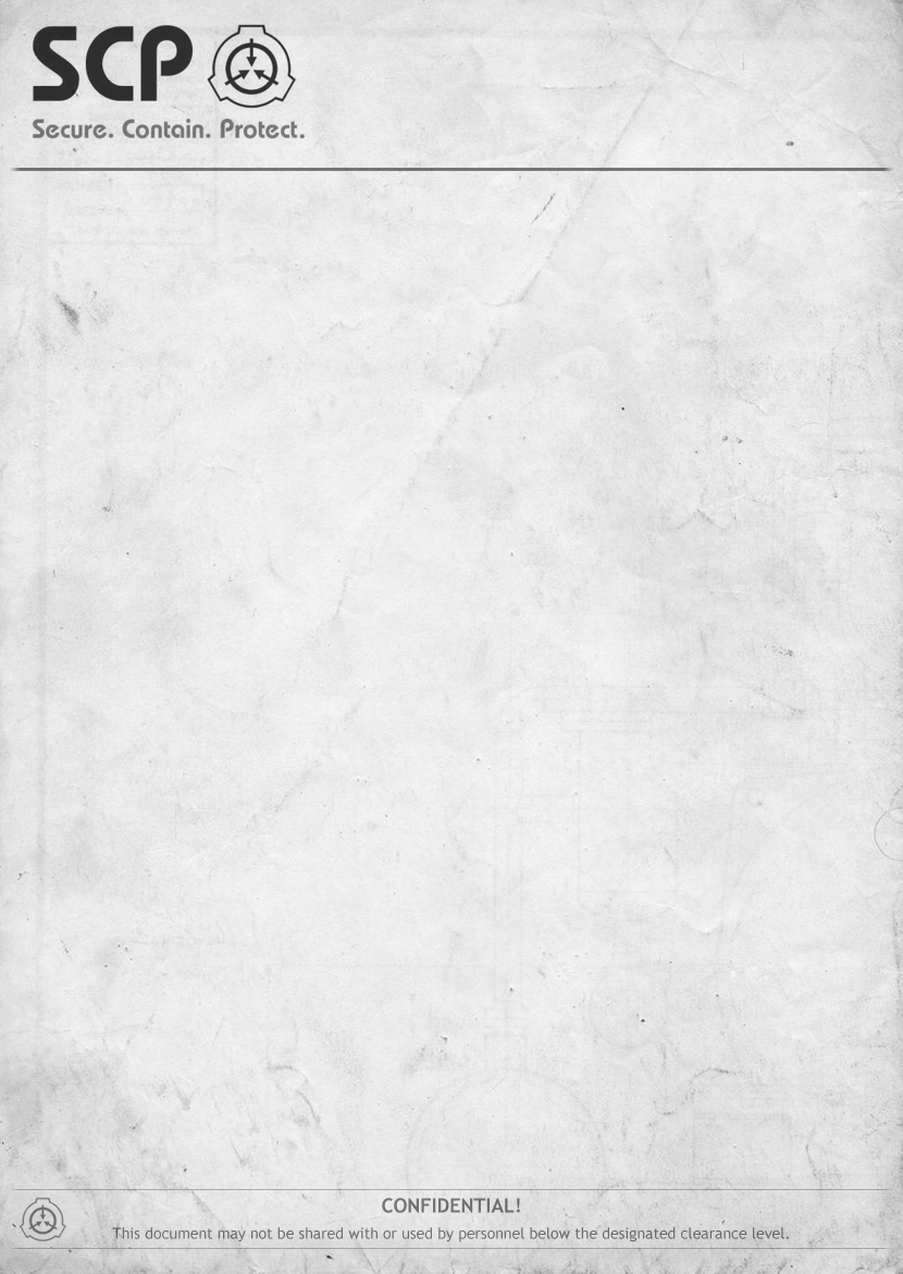 SCP Blank Document Memes Imgflip