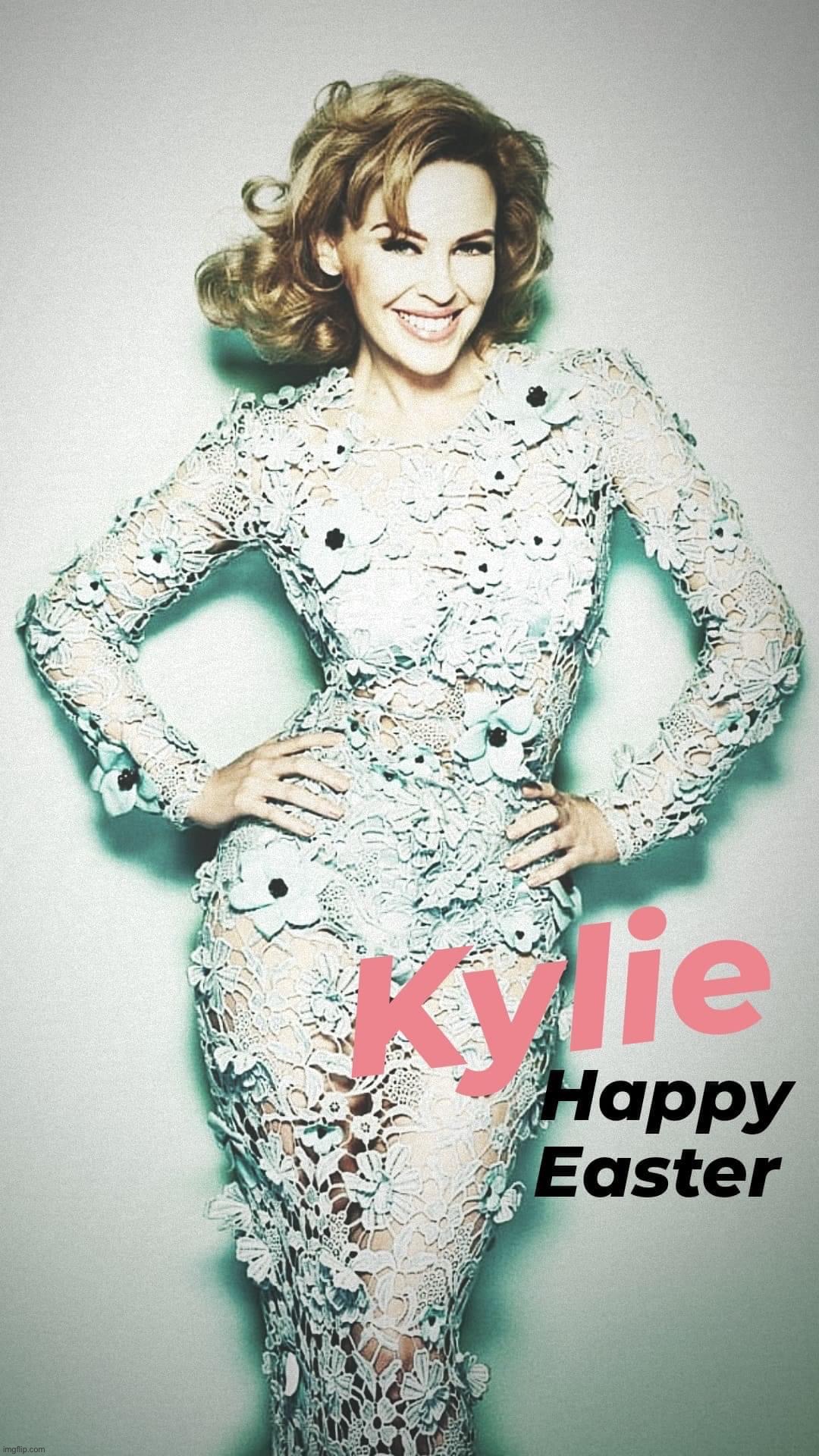 Kylie Happy Easter | image tagged in kylie happy easter | made w/ Imgflip meme maker