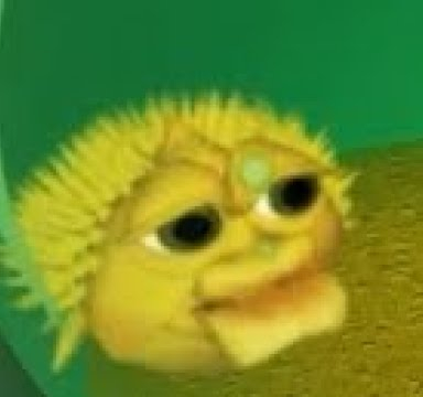 yellow singing pufferfish Blank Meme Template