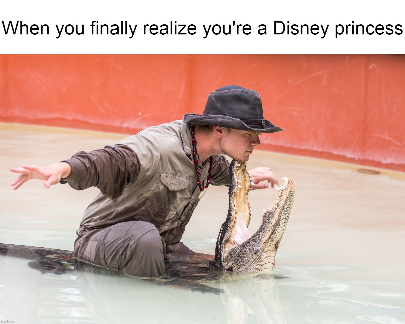 When you finally realize you're a Disney princess | image tagged in meme,memes,humor | made w/ Imgflip meme maker