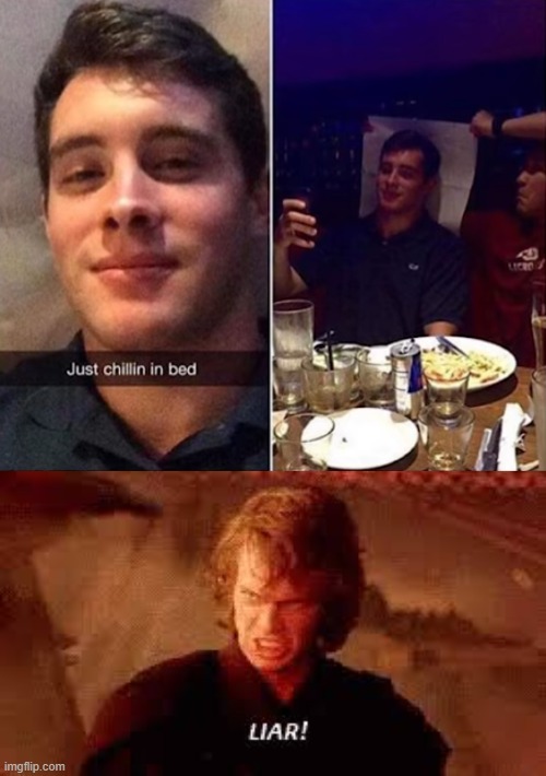 image tagged in anakin liar | made w/ Imgflip meme maker