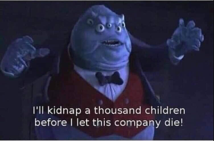 I'll Kidnap a Thousand Children Blank Meme Template