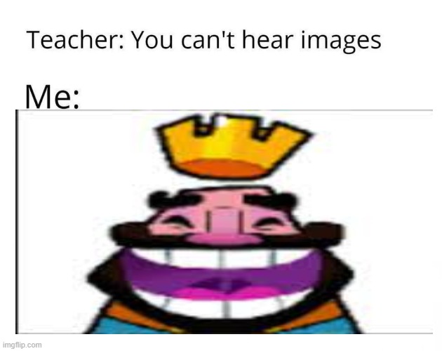 Clash Royale Laughing King