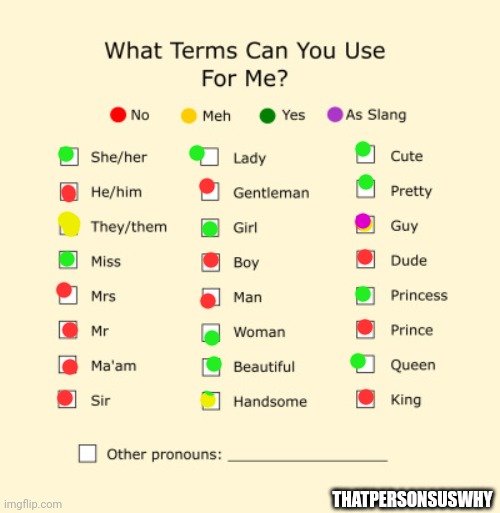 ah | THATPERSONSUSWHY | image tagged in pronouns sheet | made w/ Imgflip meme maker