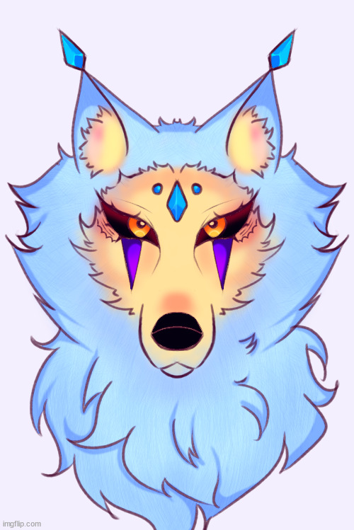 Drew this for a DeviantArt thing, but i really wanna name him lol (Supposed to be Wolf Dream? -.-') | made w/ Imgflip meme maker