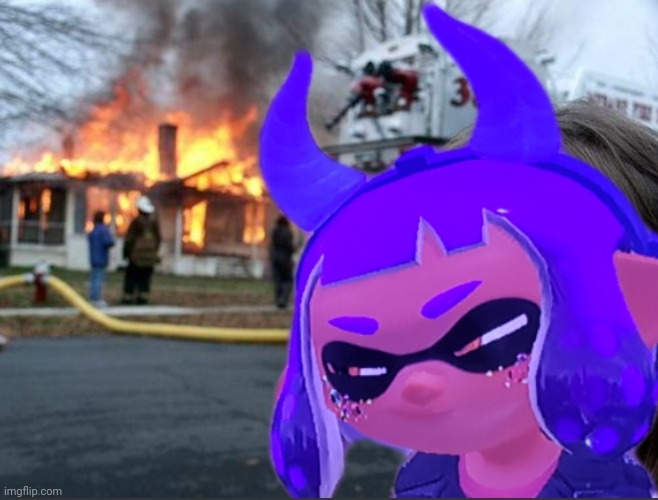 Disaster Inkmatas | image tagged in disaster inkmatas | made w/ Imgflip meme maker
