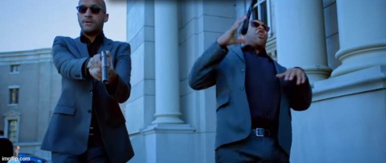 Key and Peele Slow Motion Trip | image tagged in key and peele slow motion trip | made w/ Imgflip meme maker