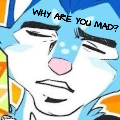 WHY ARE YOU MAD? | made w/ Imgflip meme maker