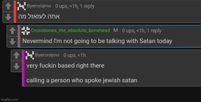 Give this person a nazi armband and a trophy | made w/ Imgflip meme maker