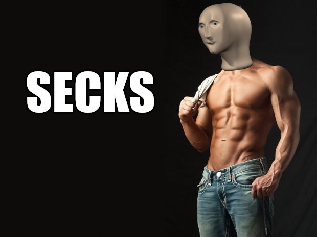 Sexy Man | SECKS | image tagged in memes | made w/ Imgflip meme maker