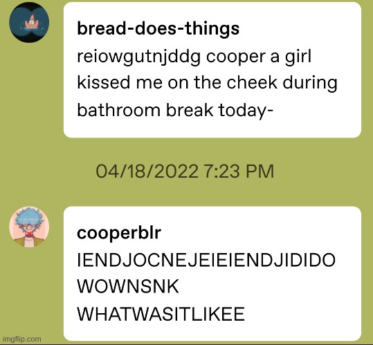 I love them- (cooper) | made w/ Imgflip meme maker