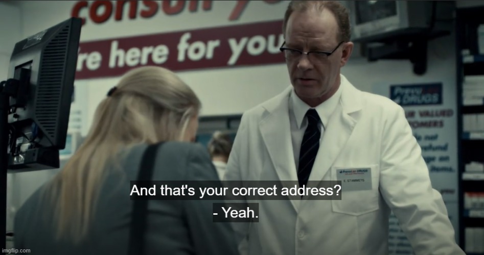 He has her address. What do ye think is gonna happen next ¿ | made w/ Imgflip meme maker