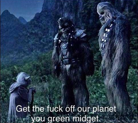 Mad Wookiees Blank Meme Template
