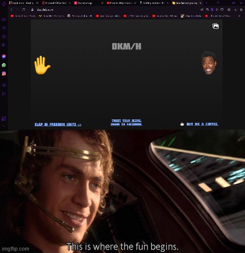 found the link on discord to this it was very fun | image tagged in this is where the fun begins,memes,fun | made w/ Imgflip meme maker