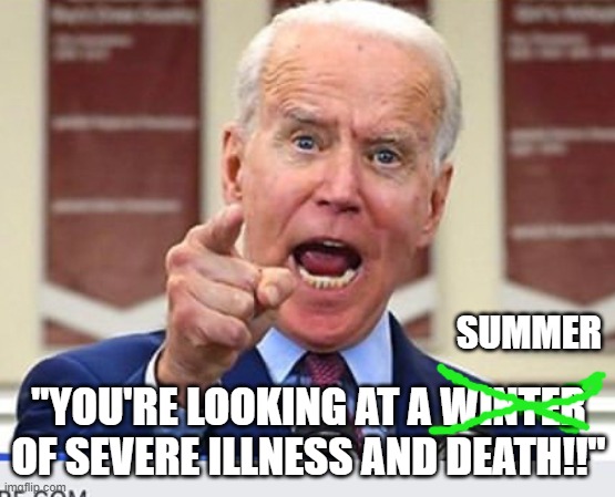 Airline mask mandate dropped | SUMMER; "YOU'RE LOOKING AT A WINTER OF SEVERE ILLNESS AND DEATH!!" | image tagged in masks,covid,federal judge,mask mandate,joe biden,psaki | made w/ Imgflip meme maker