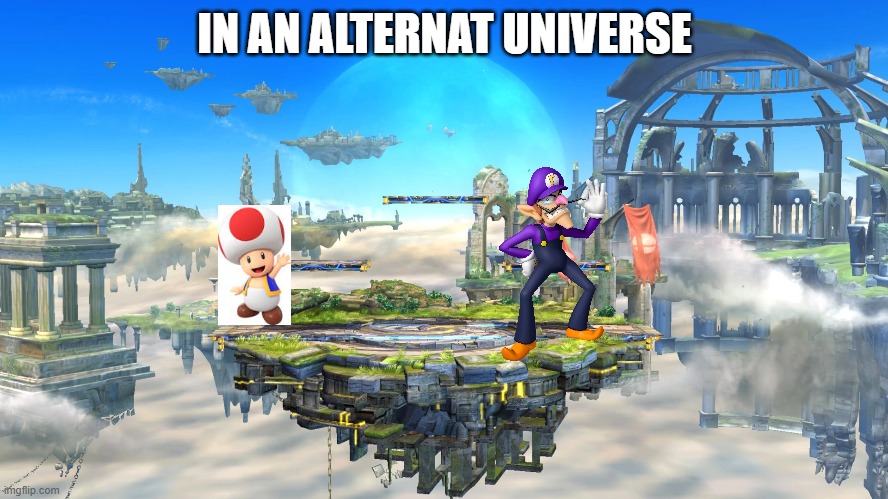 in an alternate universe | IN AN ALTERNAT UNIVERSE | made w/ Imgflip meme maker