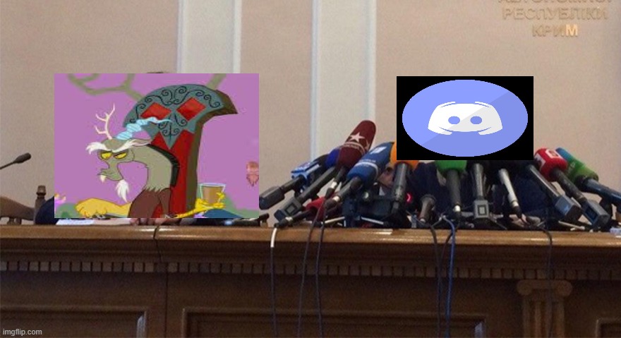 j | image tagged in man and woman microphone,discord | made w/ Imgflip meme maker