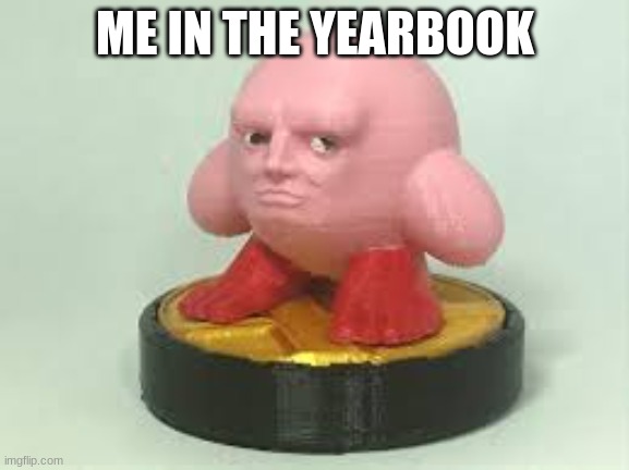 meme | ME IN THE YEARBOOK | image tagged in funny memes | made w/ Imgflip meme maker