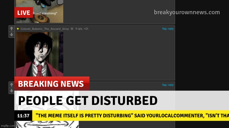 Breaking News #1 | image tagged in msmg news | made w/ Imgflip meme maker