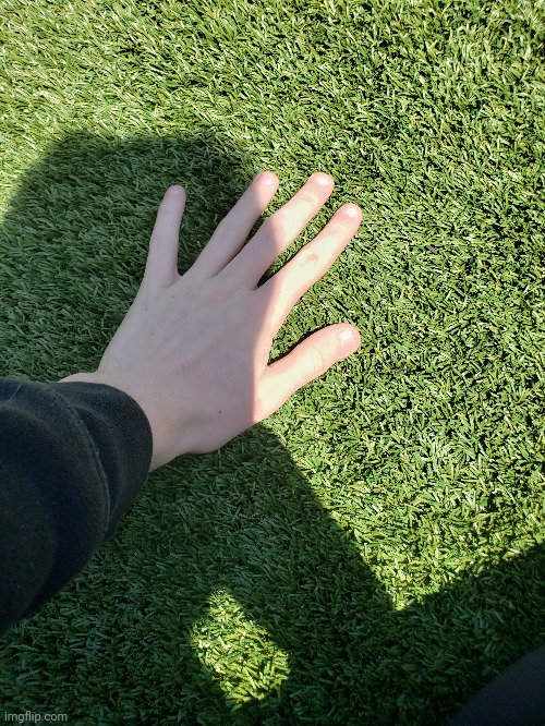 Touching grass | made w/ Imgflip meme maker