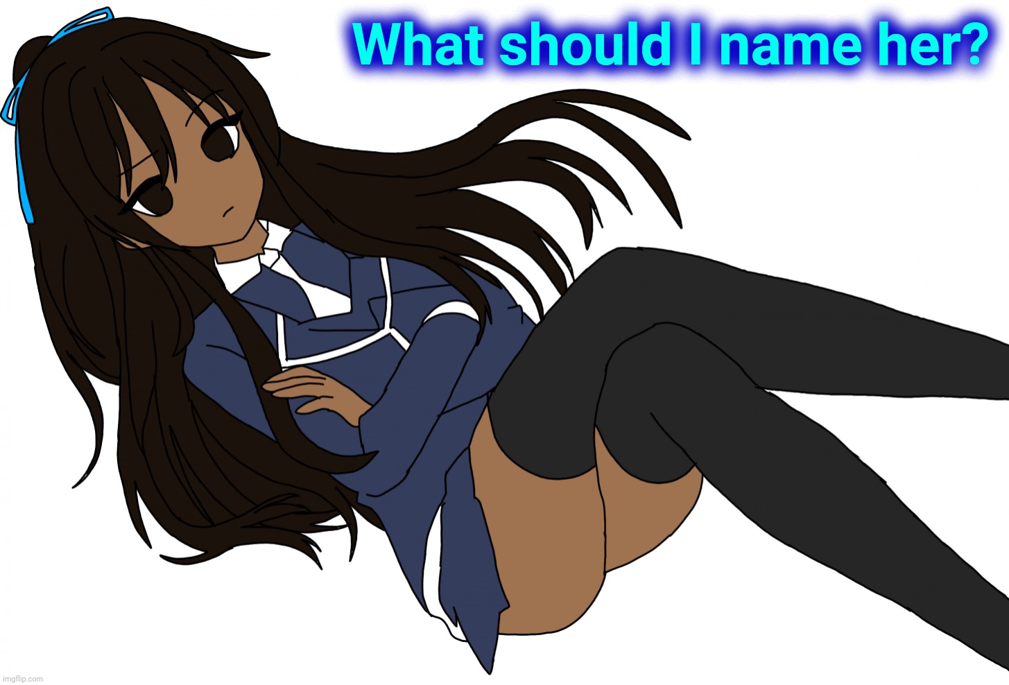 Ç | What should I name her? | made w/ Imgflip meme maker