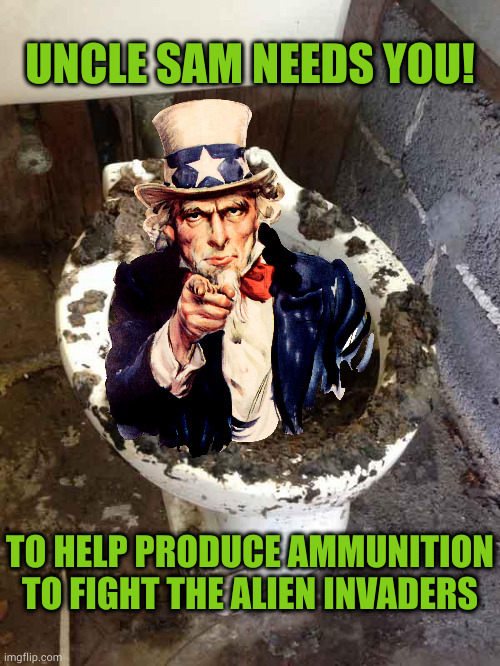Cranberries | UNCLE SAM NEEDS YOU! TO HELP PRODUCE AMMUNITION TO FIGHT THE ALIEN INVADERS | image tagged in heavy breathing | made w/ Imgflip meme maker