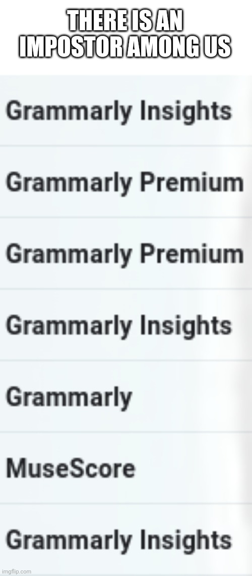 Nobody:  My spam folder: | THERE IS AN IMPOSTOR AMONG US | made w/ Imgflip meme maker
