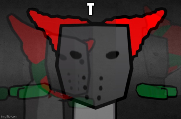 Tricky t pose | T | image tagged in tricky t pose | made w/ Imgflip meme maker