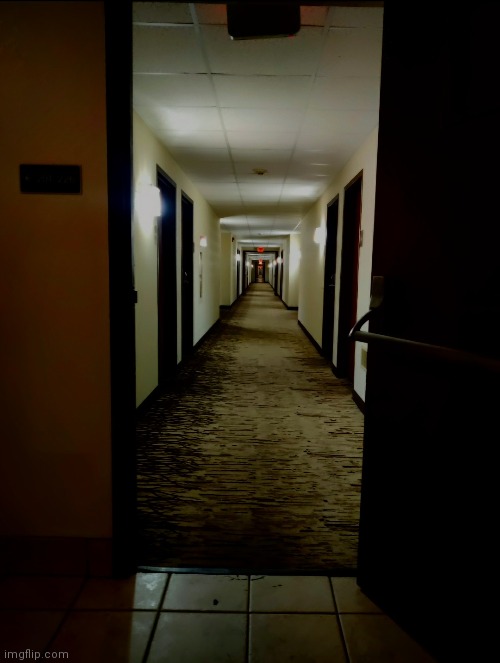 Is it just me that has a strange fear of hotel hallways | made w/ Imgflip meme maker
