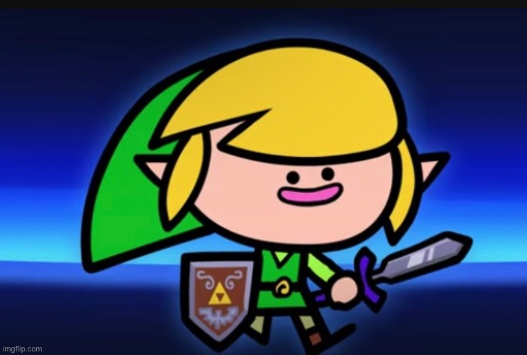 Smol boi toon link | made w/ Imgflip meme maker