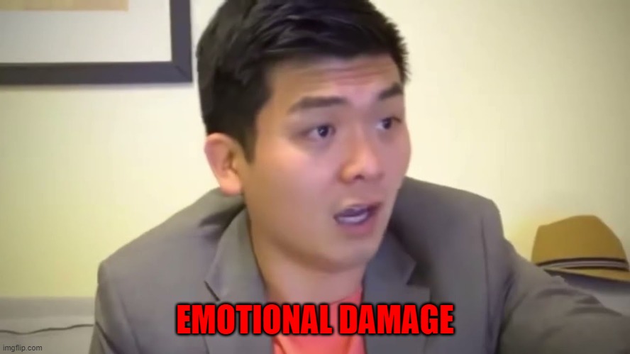 Emotional Damage | EMOTIONAL DAMAGE | image tagged in emotional damage | made w/ Imgflip meme maker