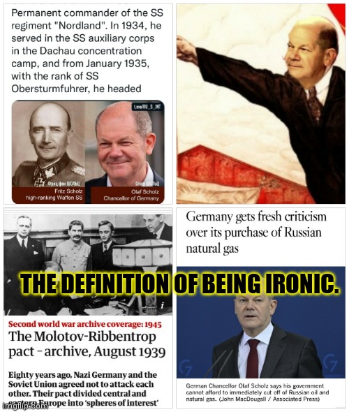 Forget Le Pen, Condemn Olaf Scholz. | THE DEFINITION OF BEING IRONIC. | image tagged in olaf,germany,nazi,hypocrisy,misogyny,france | made w/ Imgflip meme maker