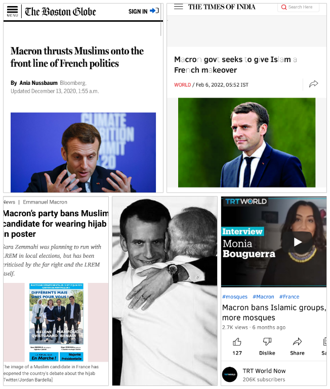 Emmanuel Macron 2,022 = Anti-Religion Blank Meme Template