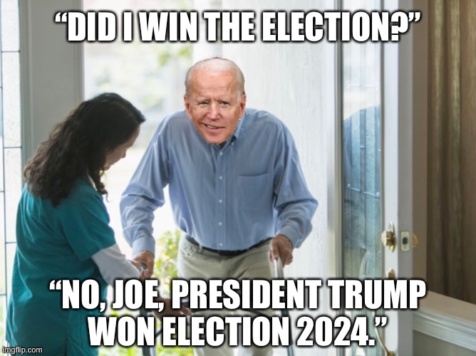 President Trump won Election 2024. Imgflip
