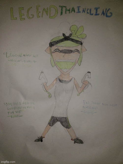 LegendThaInkling's poster (quotes in comments) | image tagged in sorry for the terrible,clear dapple dualies,i cant draw dapple dualies well | made w/ Imgflip meme maker