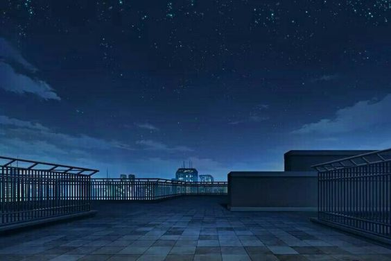 rooftop night Blank Meme Template