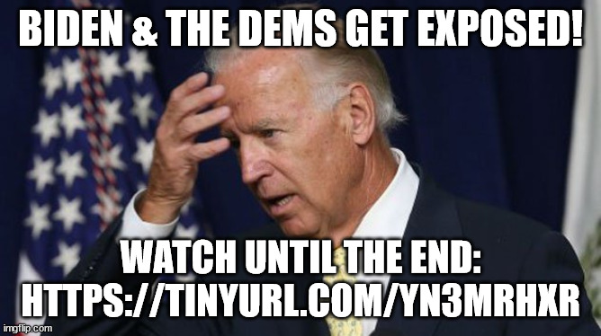 Now that I have their attention, maybe they'll learn something. | BIDEN & THE DEMS GET EXPOSED! WATCH UNTIL THE END:
HTTPS://TINYURL.COM/YN3MRHXR | image tagged in joe biden worries,big oil lies their way to ruining the planet | made w/ Imgflip meme maker