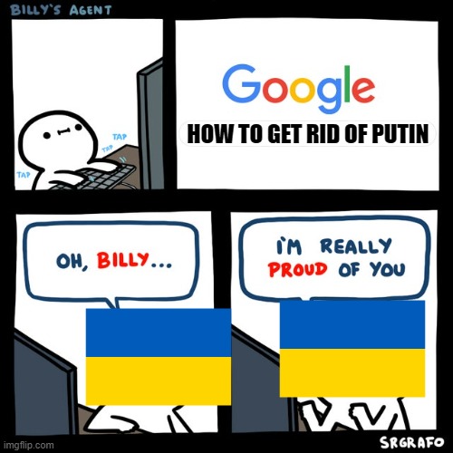 Billy's FBI Agent | HOW TO GET RID OF PUTIN | image tagged in billy's fbi agent | made w/ Imgflip meme maker