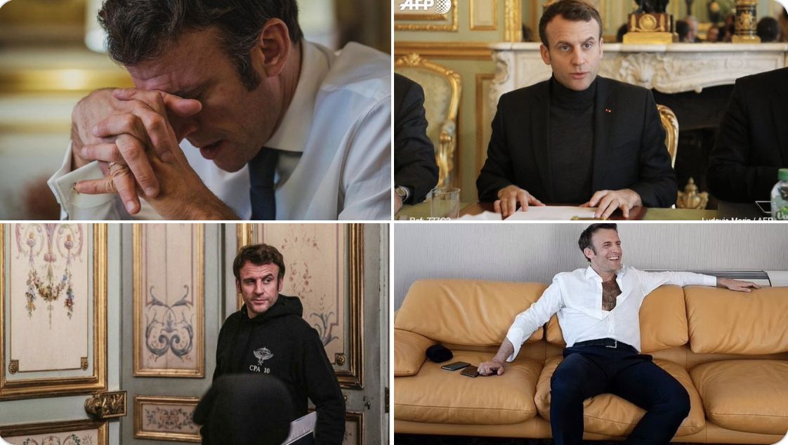 High Quality Macron Blank Meme Template