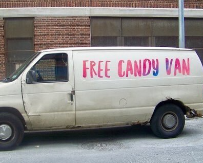 Free Candy Van Blank Meme Template