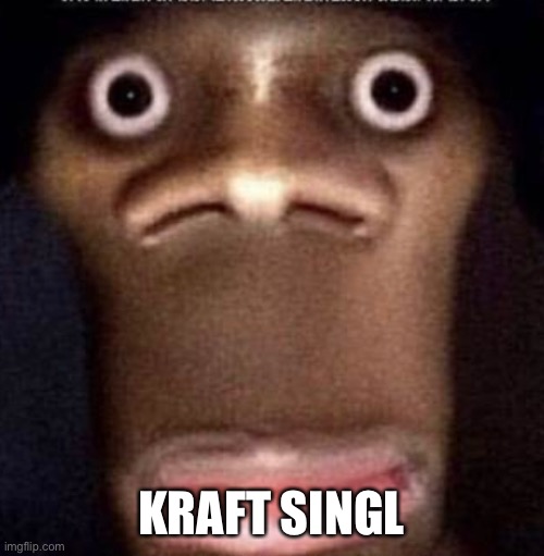 KRAFTen deez nuts | KRAFT SINGL | image tagged in what you doin foo | made w/ Imgflip meme maker