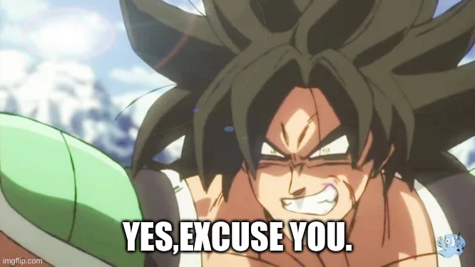 . | YES,EXCUSE YOU. | made w/ Imgflip meme maker