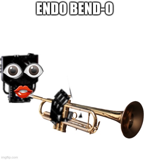 his face? | ENDO BEND-O | image tagged in endo doot | made w/ Imgflip meme maker